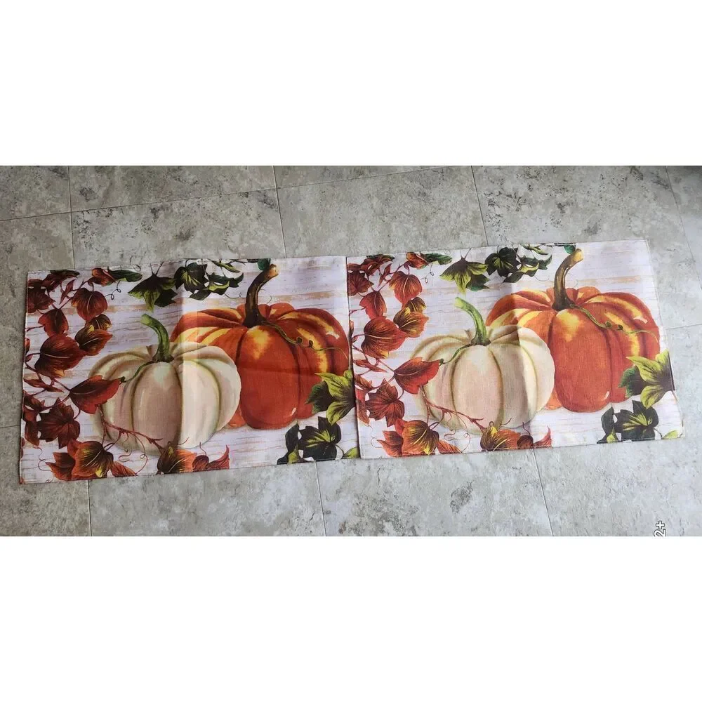 Home Collection 2 pumpkin placemats,  NWT
